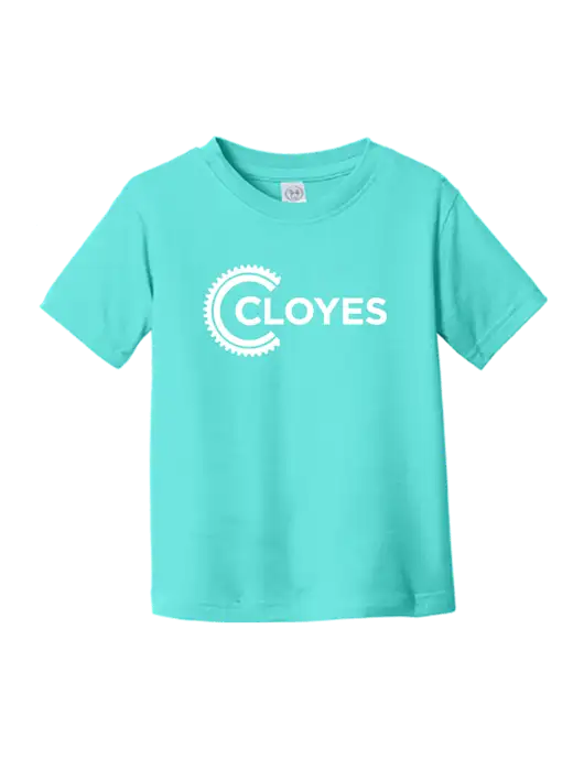 Rabbit Skins Carribean Toddler Fine Jersey Tee w/Cloyes Logo