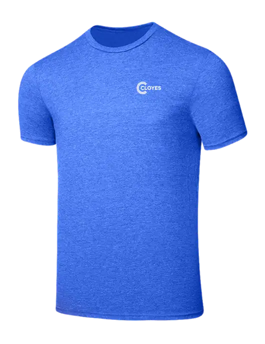 Seriously Soft Royal Frost T-Shirt w/Cloyes Logo