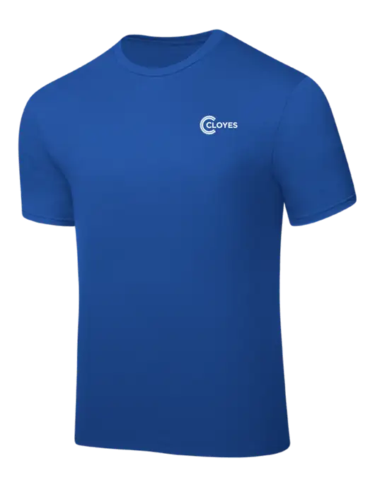 Royal PosiCharge Competitor Tee w/Cloyes Logo