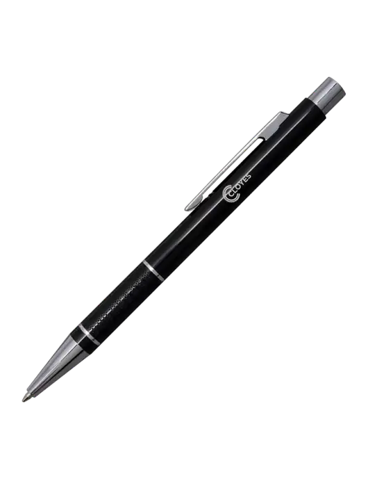 St George Black Pen - Blue Ink w/Cloyes Logo