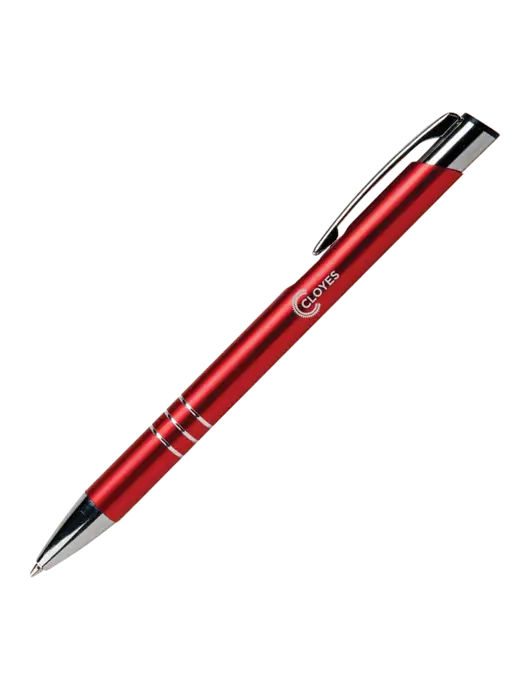 Laurent Red Pen - Black Ink w/Cloyes Logo