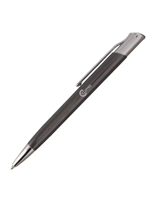 San Malo Gunmetal Pen - Black Ink w/Cloyes Logo