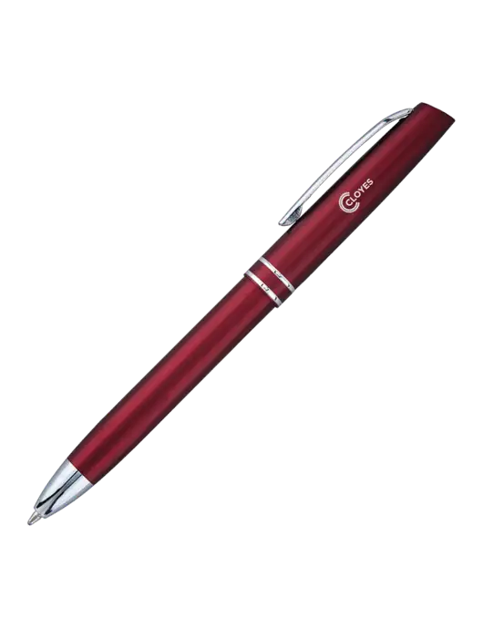 Maroon Anguilla Black Ink Pen w/Cloyes Logo