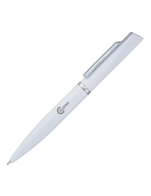 Santos White Pen - Black Ink w/Cloyes Logo