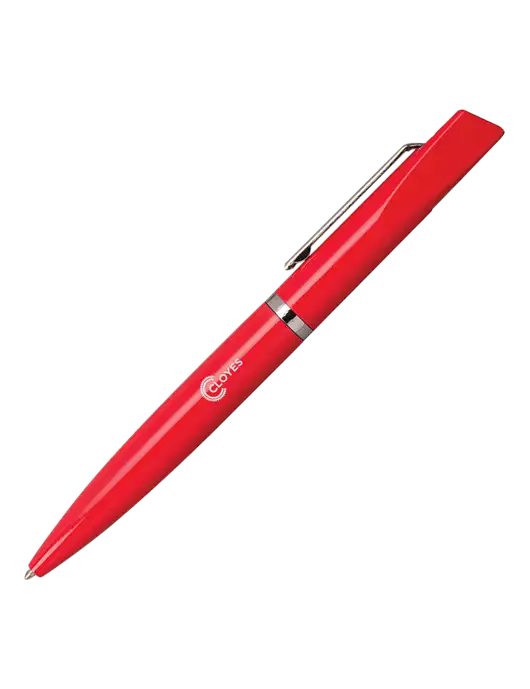 Santos Red Pen - Black Ink w/Cloyes Logo