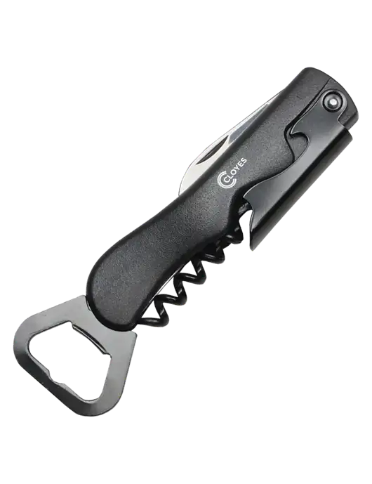 Sleek Black Bottle Opener w/Cloyes Logo