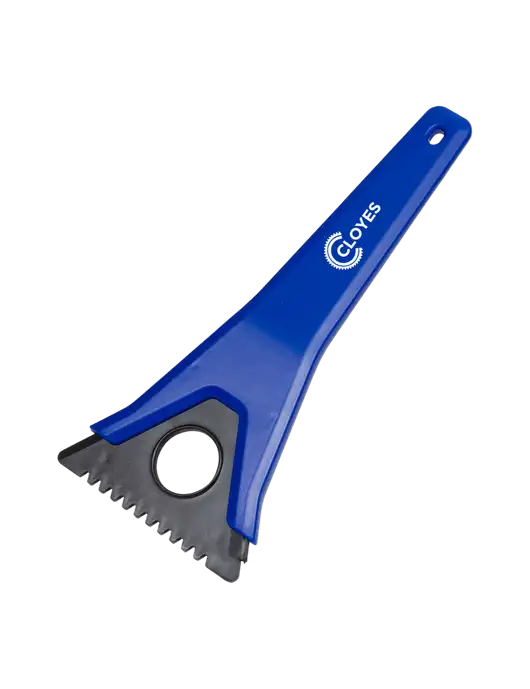 TriBlade Blue Windshield Scraper w/Cloyes Logo