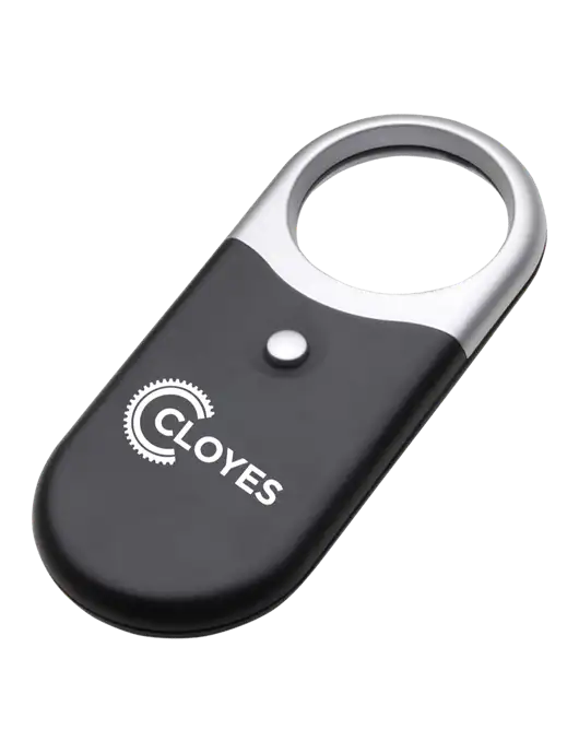 Compact Black Magnifier Light w/Cloyes Logo