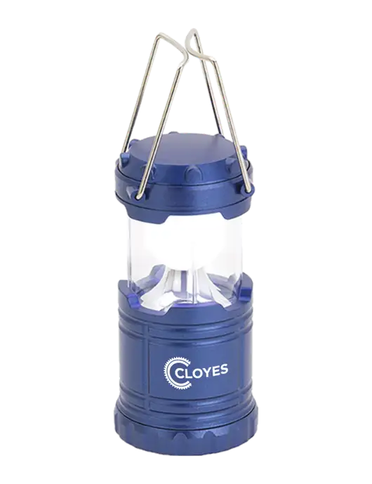 Blue Mini Retro Lantern w/Cloyes Logo