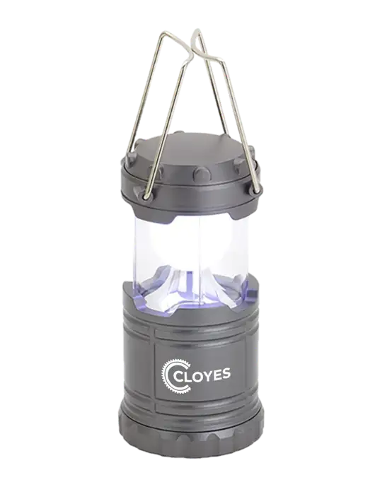 Gunmetal Mini Retro Lantern w/Cloyes Logo