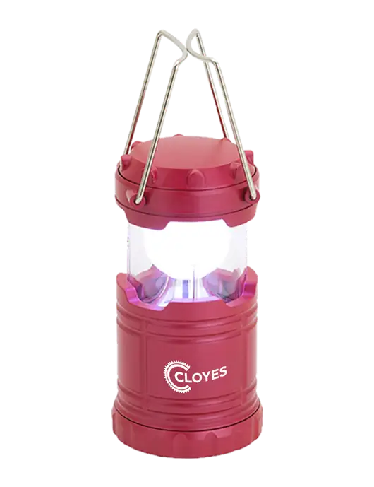 Red Mini Retro Lantern w/Cloyes Logo