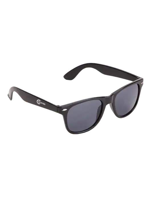 Daytona Black Sunglasses w/Cloyes Logo