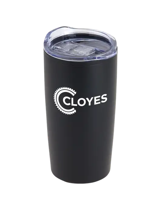 Olympus Black 20 oz Tumbler w/Cloyes Logo