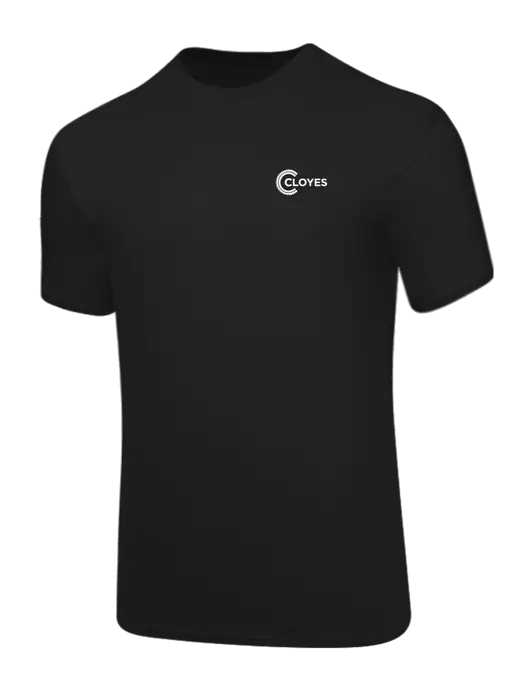 Core Blend Black T-Shirt w/Cloyes Logo
