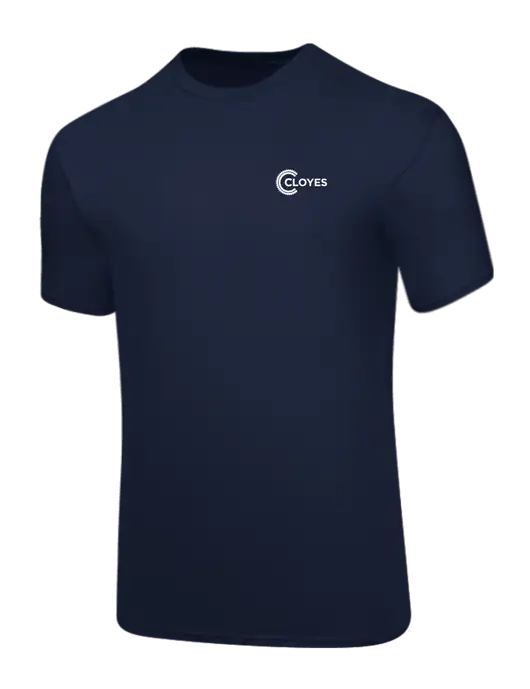Core Blend Navy T-Shirt w/Cloyes Logo