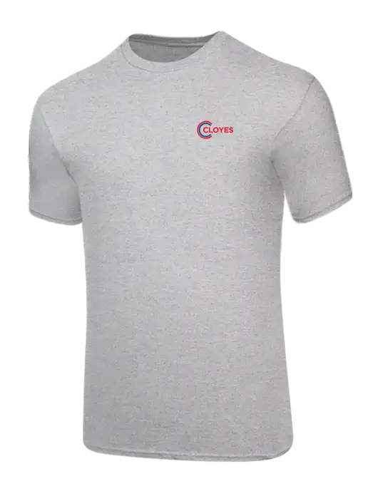 Core Blend Light Grey Heather T-Shirt w/Cloyes Logo
