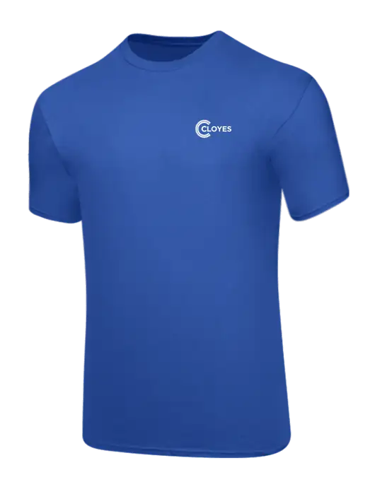 Core Blend Royal Blue T-Shirt w/Cloyes Logo