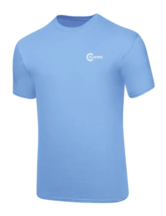 Core Blend Light Blue T-Shirt w/Cloyes Logo