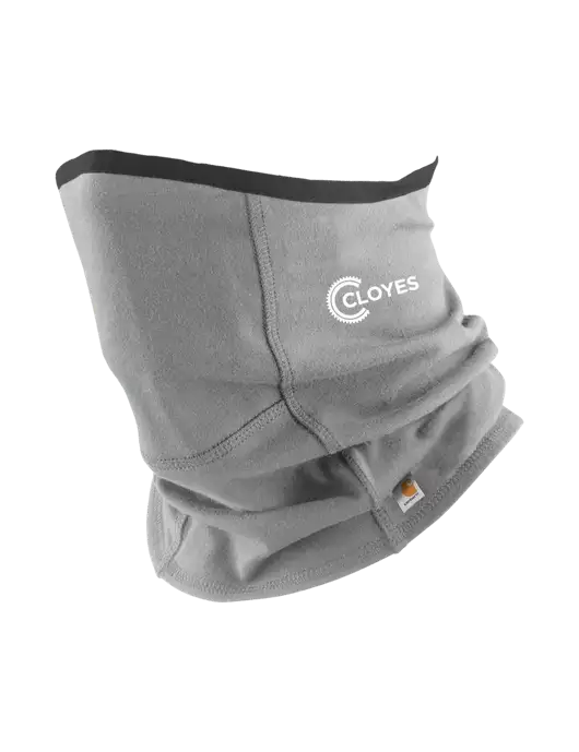 Carhartt Medium Grey Cotton Blend Filter Pocket Gaiter w/Cloyes Logo