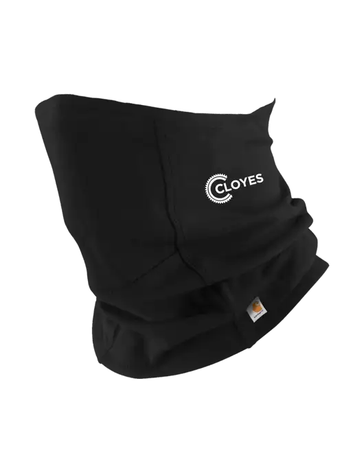 Carhartt Black Cotton Blend Filter Pocket Gaiter w/Cloyes Logo