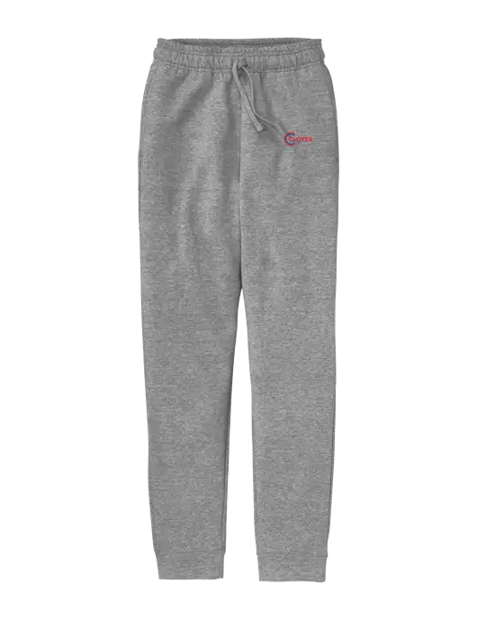 Core Fleece Light Grey Jogger w/Cloyes Logo