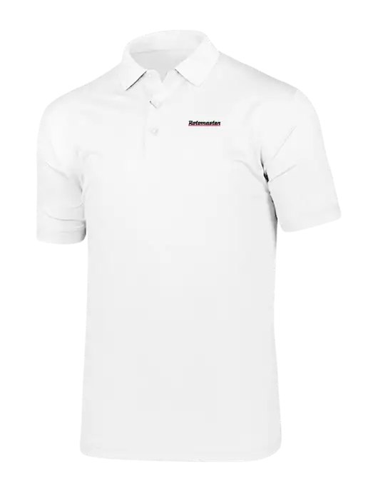 Callaway Vibrant Bright White Ventilated Polo w/Rotomaster Logo