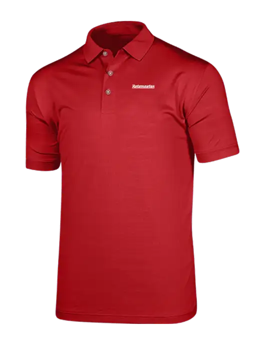 Callaway Vibrant Red Ventilated Polo w/Rotomaster Logo