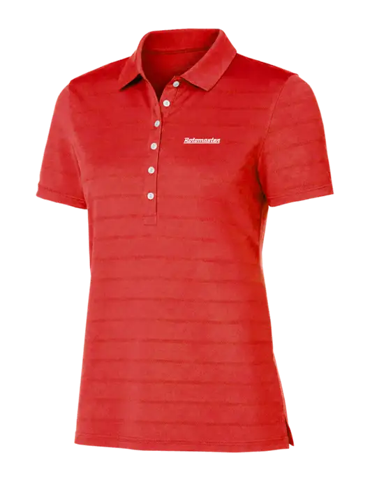 Callaway Womens Red Ventilated Polo w/Rotomaster Logo