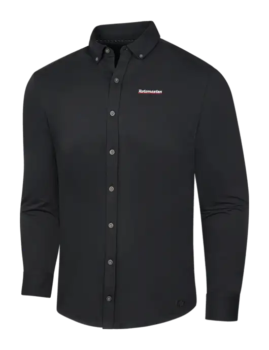 OGIO Blacktop Modern Code Stretch Button-Up Shirt w/Rotomaster Logo