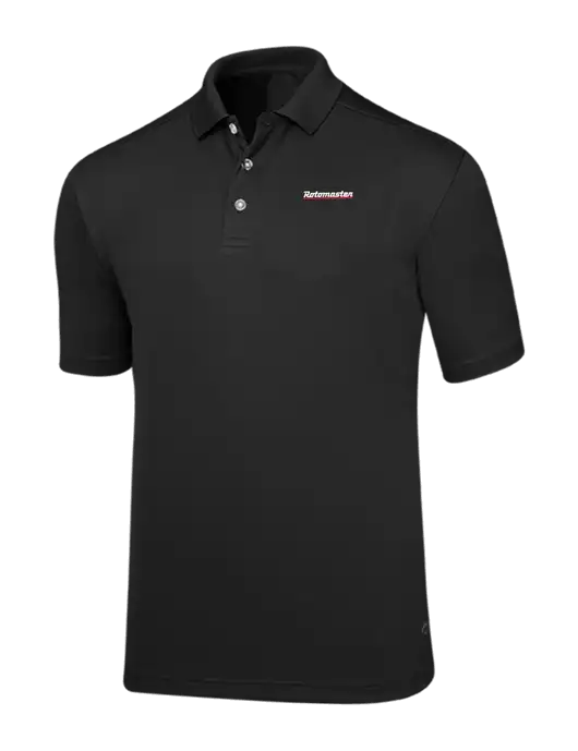 Callaway Core Black Performance Polo w/Rotomaster Logo