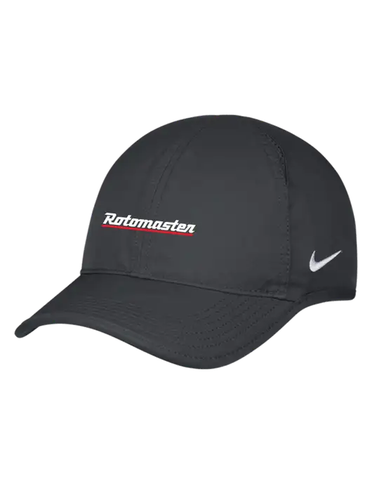 Nike Charcoal Featherlight Cap w/Rotomaster Logo