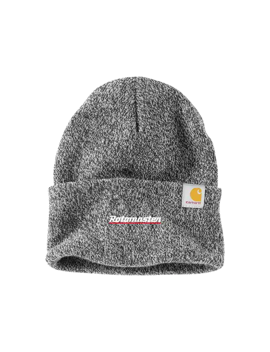 Carhartt Medium Grey Heather Watch Cap 2.0 w/Rotomaster Logo