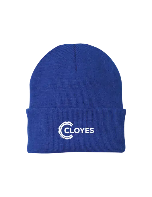 Royal Knit Cap w/Cloyes Logo
