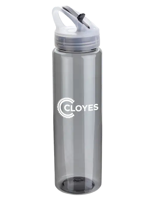 Buddy Smoke 32 oz PET Bottle with Flip Lid w/Cloyes Logo