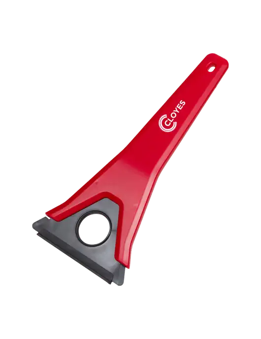 TriBlade Red Windshield Scraper w/Cloyes Logo