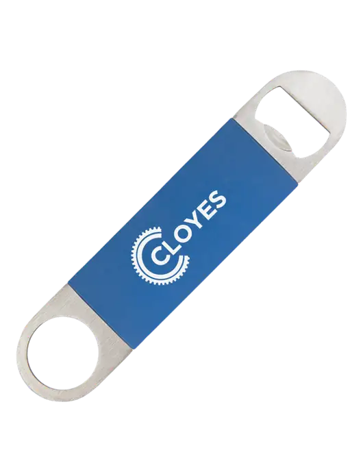 Royal Bottle Opener with Silicone Grip w/Cloyes Logo