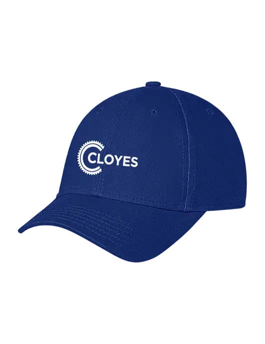Royal Structured Soft Snap Closure Hook & Loop Cap w/Cloyes Logo