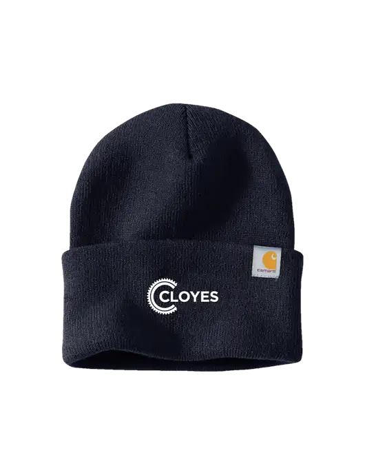 Carhartt Navy Watch Cap 2.0 w/Cloyes Logo
