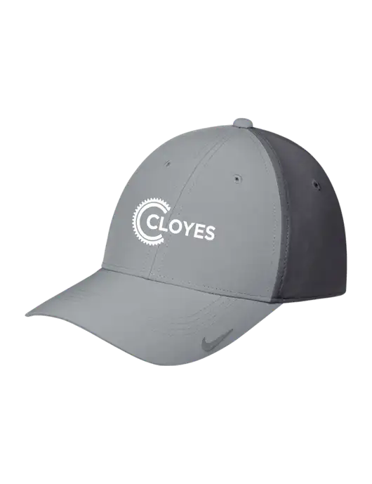 Nike Light Grey/Dark Grey Dri-FIT Legacy Cap w/Cloyes Logo