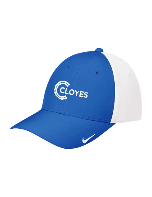 Nike Royal/White Dri-FIT Legacy Cap w/Cloyes Logo