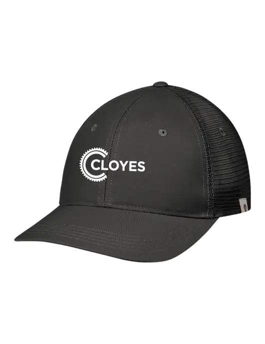 Carhartt Black Trucker Rugged Pro Series Cap w/Cloyes Logo