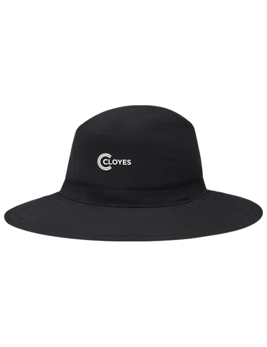 Black Booney Sun Hat w/Cloyes Logo