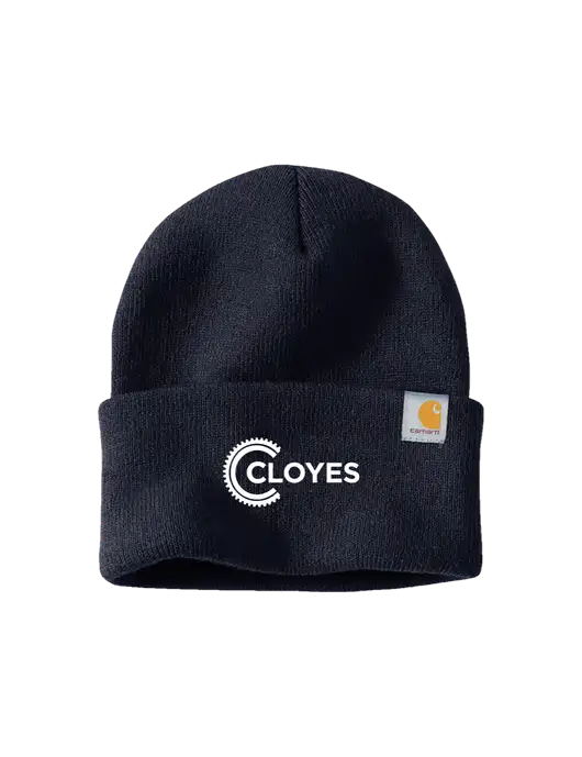Carhartt Navy Watch Cap 2.0 w/Cloyes Logo
