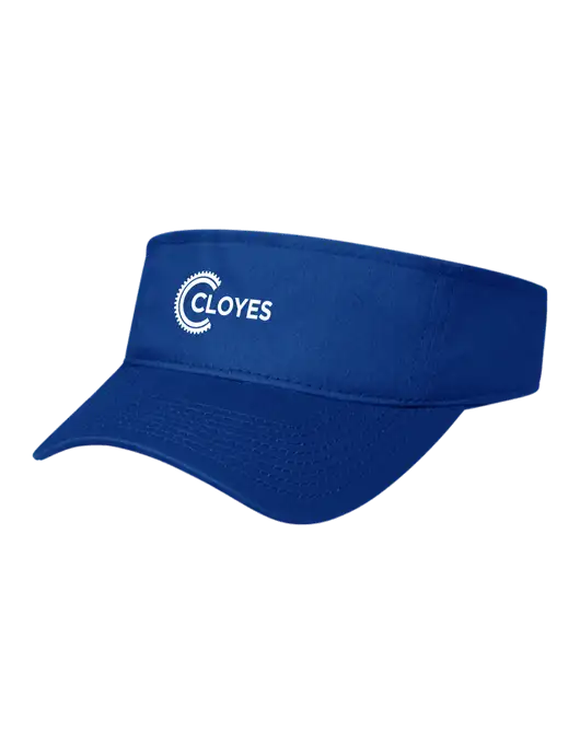 Royal Cap Visor w/Cloyes Logo