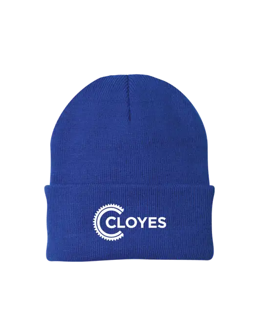 Royal Knit Cap w/Cloyes Logo