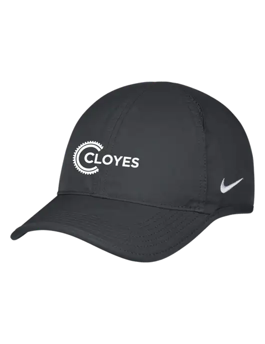 Nike Charcoal Featherlight Cap w/Cloyes Logo