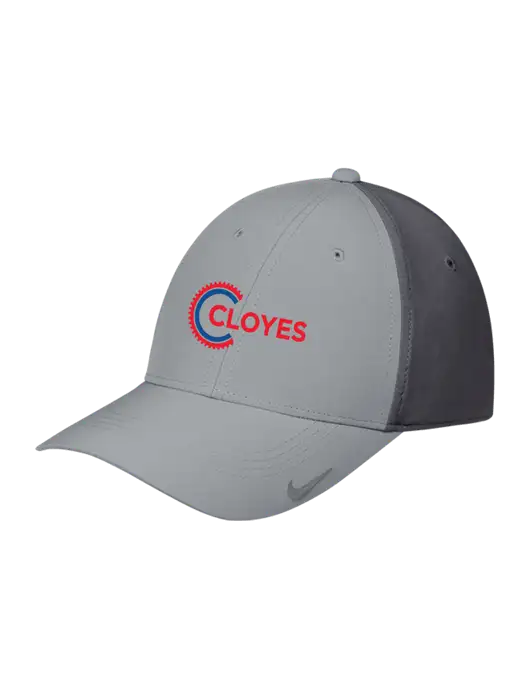 Nike Light Grey/Dark Grey Dri-FIT Legacy Cap w/Cloyes Logo