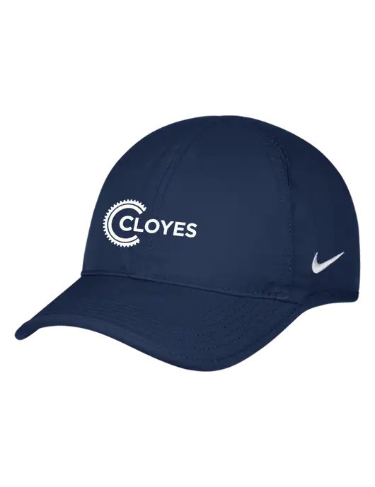 Nike Navy Featherlight Cap w/Cloyes Logo