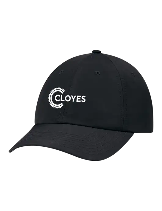 Richardson Relaxed Performance Lite Black Cap w/Cloyes Logo